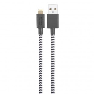 Кабель Native Union Belt XL Cable USB-Lightning (Zebra) оптом