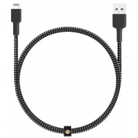 Кабель-переходник Aukey CB-BAL4 USB to Lightning 2m (Black/White)