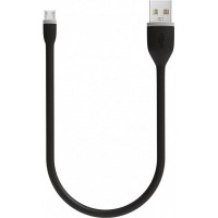 Кабель Satechi Flexible (ST-FCM10B) microUSB to USB-A 25 cm (Black)