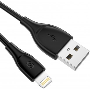 Кабель Syncwire SW-LC054 Lightning/USB-A 0.2m (Black) оптом