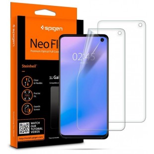 Комплект защитных пленок Spigen NeoFlex HD (605FL25696) для Samsung Galaxy S10 (Clear) оптом