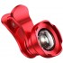 Набор объективов Baseus Short Videos Magic Camera General (ACSXT-D09) для смартфона (Red) оптом