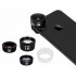 Набор объективов Momax X-Lens Pro 4 in 1 (CAM7W) для смартфона (Black) оптом