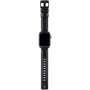 Ремешок Urban Armor Gear Leather (19148B114040) для Apple Watch Series 2/3/4 42/44 mm (Black) оптом