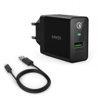 Сетевое зарядное устройство Anker PowerPort+ 18W B2013L12 (Black)