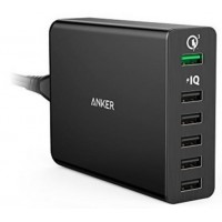 Сетевое зарядное устройство Anker PowerPort+ 6 60W A2063L11 (Black)