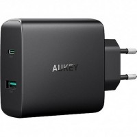 Сетевое зарядное устройство Aukey Amp USB-C Wall Charger Power Delivery 3.0 PA-Y10 (Black)