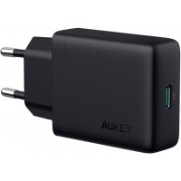 Сетевое зарядное устройство Aukey Wall Charger PD 30W USB-C PA-Y21 (Black)