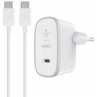 Сетевое зарядное устройство Belkin USB-C Home Charger F7U008vf05-WHT (White)