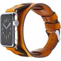 Сменный ремешок Cozistyle Wide Leather Band (CWLB18) для Apple Watch 42mm (Light Tan)