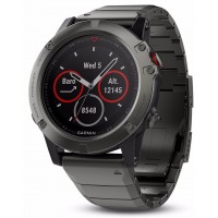 Спортивные часы Garmin Fenix 5X 010-01733-03 (Sapphire Slate Grey/Metal Black)
