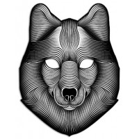 Световая маска GeekMask GM-WLF (Shadow Wolf)