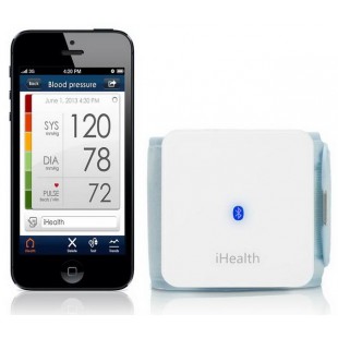Тонометр на запястье iHealth Wireless Blood Pressure Wrist Monitor BP7 для iPhone/iPod/iPad оптом
