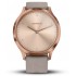 Умные часы Garmin Vivomove HR Premium 127-204 mm 010-01850-09 (Rose Gold/Gray Suede) оптом
