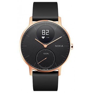Умные часы Nokia Steel HR 36mm (Rose Gold/Black) оптом