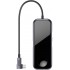 USB-концентратор Baseus Mirror Series Multifunctional Wireless Charger USB-C CAHUB-AZ0G (Black) оптом