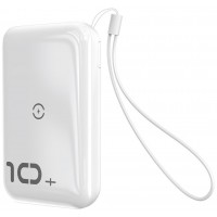 Внешний аккумулятор Baseus Mini S Bracket 10W Wireless Charger 10000mAh (White)
