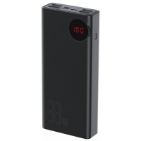 Внешний аккумулятор Baseus Mulight Quick Charge Power Bank 30000mAh PPMY-01 (Black)