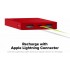Внешний аккумулятор Mophie Powerstation Lightning 5000 mAh (Red) оптом