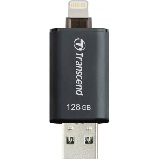 Внешний накопитель Transcend JetDrive Go 300 128Gb USB 3.1/Lightning (TS128GJDG300K) для устройств Apple (Black) оптом