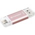 Внешний накопитель Transcend JetDrive Go 300 128Gb USB 3.1/Lightning (TS128GJDG300R) для устройств Apple (Rose Gold) оптом