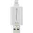 Внешний накопитель Transcend JetDrive Go 300 32Gb USB 3.1/Lightning (TS32GJDG300S) для устройств Apple (Silver) оптом
