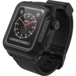 Водонепроницаемый чехол Catalyst WaterProof для Apple Watch 2/3 42mm (Black) оптом