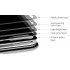Защитное стекло Baseus 4D Tempered Back Glass (SGAPIPH8N-4D0S) для задней панели iPhone 8 (Silver) оптом