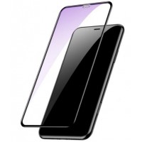 Защитное стекло Baseus Curved-Screen Anti Blue Light Glass (SGAPIPH65-TE01) для iPhone Xs Max (Black)