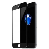 Защитное стекло Baseus PET Soft 3D Tempered Glass Film для iPhone 7/8 Plus (Black Matte)