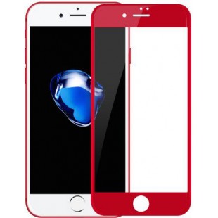 Защитное стекло Baseus PET Soft 3D Tempered Glass Film (SGAPIPH7P-PE09) для iPhone 7 Plus (Red) оптом