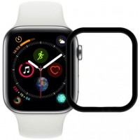 Защитное стекло uBear 3D (GL31BL44-AW4) для Apple Watch Series 4 44mm (Black)