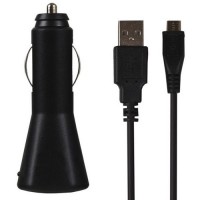 Автомобильная зарядка SmartBuy® NOVA 2.1A, кабель Micro-USB (SBP-1120) черная