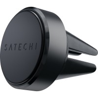 Автомобильный держатель Satechi Aluminum Magnet Vent Mount чёрный Jet black (ST-MVMJ)