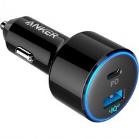Автомобильное зарядное устройство Anker PowerDrive Speed+ 2 USB-C Car Charger чёрное (A2229H12)
