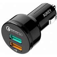 Автомобильное зарядное устройство Aukey 33 Вт Quick Charge 3.0 (CC-T7)