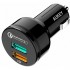 Автомобильное зарядное устройство Aukey 33 Вт Quick Charge 3.0 (CC-T7) оптом