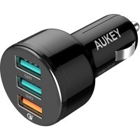 Автомобильное зарядное устройство Aukey 42 Вт Quick Charge 3.0 (CC-T11)