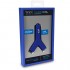 Автомобильное зарядное устройство (автозарядка) Tylt Y-charge 2 USB 4.2 А с ленточным кабелем Tylt Syncable Lightning-USB синее оптом