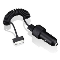 Автомобильное зарядное устройство Just Mobile 2 USB для iPod/iPhone/iPad Черный/Серебряный