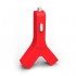 Автозарядка TYLT Y-Charge 2 USB 4.2A для iPhone/iPod/iPad/Android Красная оптом
