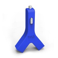 Автозарядка TYLT Y-Charge 2 USB 4.2A для iPhone/iPod/iPad/Android Синяя