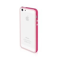 Бампер Macally RimGuard для iPhone 5/5S/SE Розовый