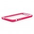 Бампер Macally RimGuard для iPhone 5/5S/SE Розовый оптом