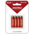 Батарейки алкалиновые Smartbuy LR03/4B (48/480) 4 шт (SBBA-3A04B) оптом