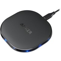 Беспроводное зарядное устройство Anker Wireless Charger Charging Pad 10W (A2513011) чёрное