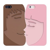 Чехол 2-в-1 Ozaki O!coat-Lover+ для iPhone 5/5S/SE Коричневый/Розовый