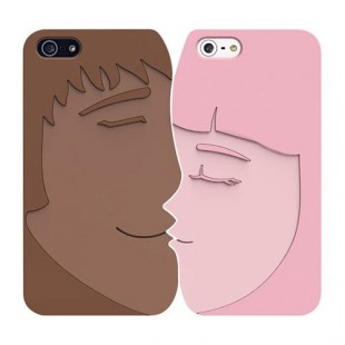 Чехол 2-в-1 Ozaki O!coat-Lover+ для iPhone 5/5S/SE Коричневый/Розовый оптом