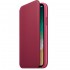 Чехол Apple Leather Folio для iPhone X «лесная ягода» (Berry) оптом