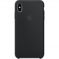 Чехол Apple Silicone Case для iPhone Xs Max чёрный